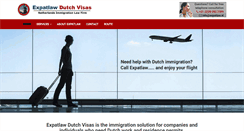 Desktop Screenshot of expatlaw.nl
